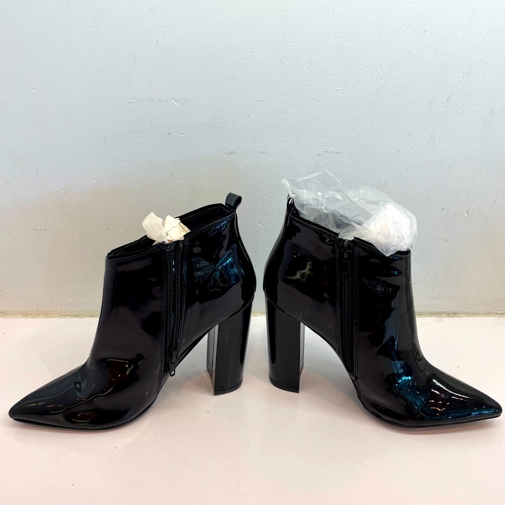 New vinyl boots